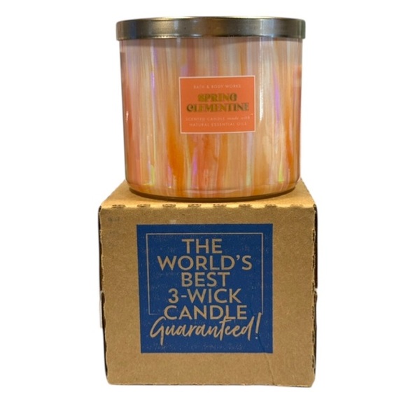 Spring Clementine Candle - Picture 2 of 2